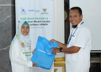 BAZNAS dan BCA Syariah Perkuat Pemberdayaan UMKM Mustahik melalui Penyaluran Modal Usaha dan Pelatihan