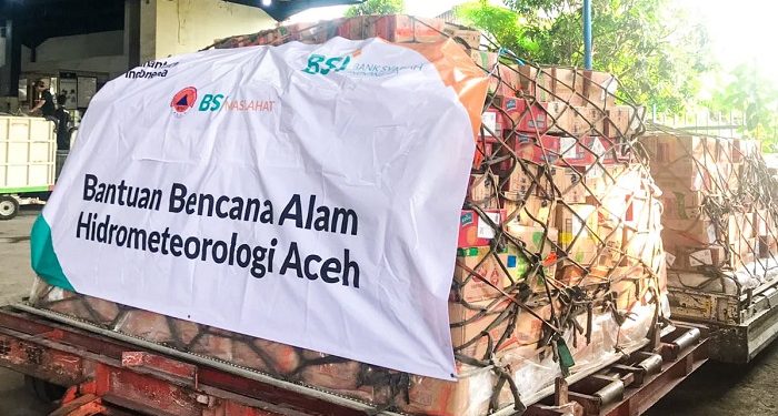 BSI Maslahat dan BSI Kirim Bantuan Kemanusiaan ke Aceh Melalui Kargo Pesawat, Total Puluhan Ton Bantuan Siap Didistribusikan