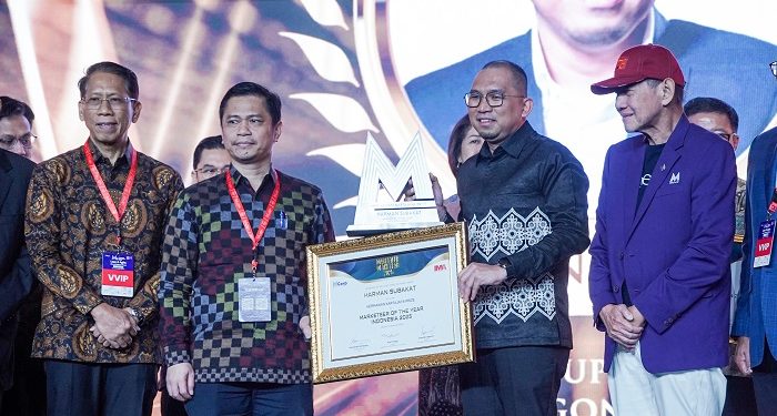 Harman Subakat Raih Best of The Best Marketeer of The Year 2024