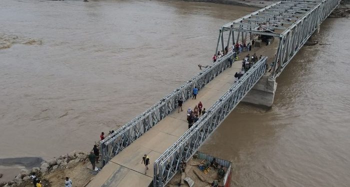 Jembatan Bailey Teupin Mane Rampung jadi Akses Jalan dari Bireuen ke Bener Meriah Aceh