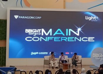 Kolaborasi Light+ by Wardah dengan Bright League Main Conference 2025