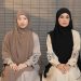 Tampil Serasi Natasha Rizky dan Shireen Sungkar dengan Gamis Panjang Bernuansa Earthy