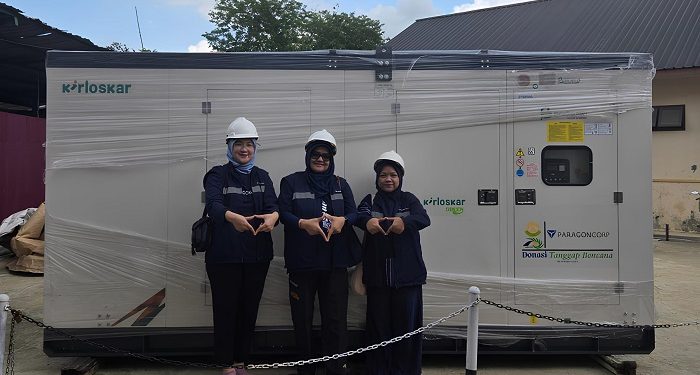 ILUNI FKUI, ILUNI FTUI dan ParagonCorp Serahkan Donasi Genset ke RSUD Aceh