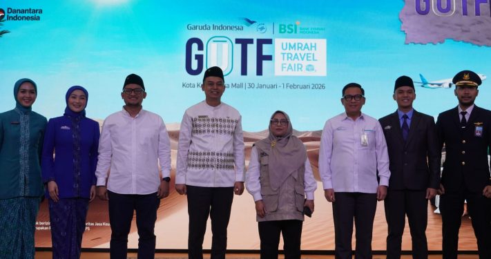 Garuda Indonesia dan BSI Gelar Umrah Travel Fair 2026, Sediakan 40 Ribu Kursi Penerbangan
