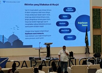 ParagonCorp Dukung Program Penataan Akustik Masjid Dewan Masjid Indonesia