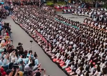 Persembahan Untuk Sumatra, 1.785 Pelajar Tampilkan Tarian Aceh Ratoh Jaroe di TMII