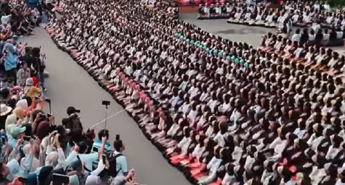 Persembahan Untuk Sumatra, 1.785 Pelajar Tampilkan Tarian Aceh Ratoh Jaroe di TMII