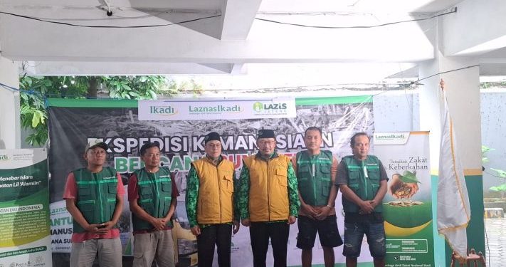 Respon Bencana, Laznas Ikadi Salurkan Bantuan Logistik ke Sumatera