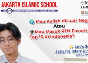 Jakarta Islamic School Masuk Daftar SMA dengan Kurikulum Internasional