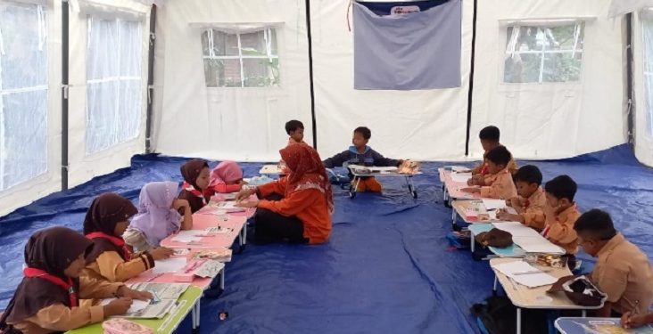 Layanan Pendidikan Pascabencana, jadi Acuan Pemerintah Daerah