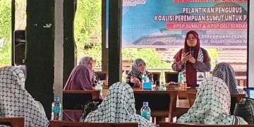 KPIPA Lantik Pengurus Koalisi Perempuan Sumut untuk Palestina (KPSP)