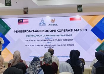 BAZNAS dan Angkasa Malaysia Gelar Pemberdayaan Ekonomi Koperasi Masjid