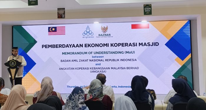BAZNAS dan Angkasa Malaysia Gelar Pemberdayaan Ekonomi Koperasi Masjid