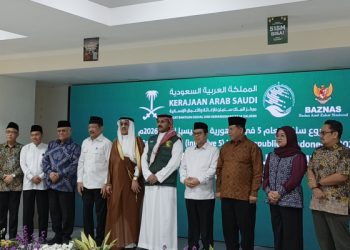 Pusat Bantuan Kemanusiaan dan Pertolongan Raja Salman (KSrelief) dan BAZNAS RI Salurkan 7.000 Bantuan Paket Pangan