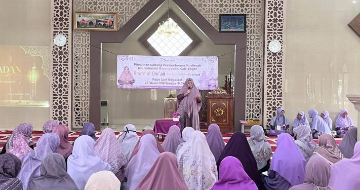 Semarakkan Syiar Ramadan, Salimah Bojonggede Gelar Khotmul Qur’an