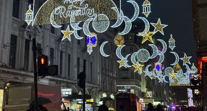 Lampu Hias Ramadhan Terangi Kota Belgia