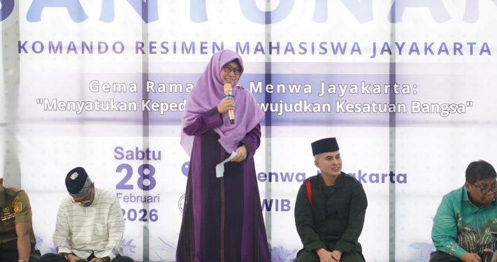 Ikut Gema Ramadan Menwa Jayakarta, Anis Byarwati Tegaskan Peran Generasi Muda dalam Bela Negara