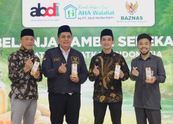 BAZNAS RI dan PT Abdi Herba Alami Jalin Kerja Sama Program Sedekah Produk
