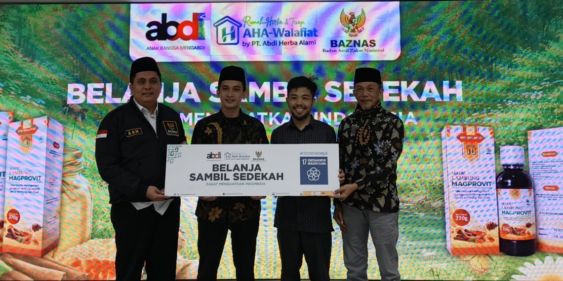 PT Abdi Herba Alami dan BAZNAS RI Luncurkan Program Sedekah Produk Madu untuk Dukung Kemaslahatan Umat