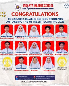 Siswa SMA Jakarta Islamic School Lolos Kampus Dalam dan Luar Negeri Lewat Jalur Talent Scouting