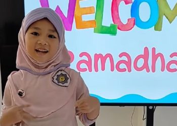 Siswa TK Jakarta Islamic School Sambut Ramadhan dengan Pesan Kebaikan dan Ketulusan