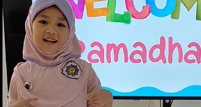 Siswa TK Jakarta Islamic School Sambut Ramadhan dengan Pesan Kebaikan dan Ketulusan