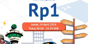 Hari Transportasi Nasional, Transjakarta Terapkan Tarif Rp1