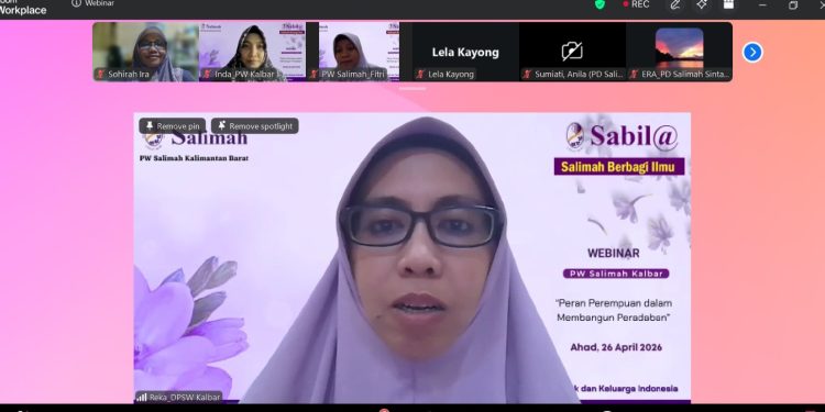 Salimah Gelar Webinar Peran Perempuan Membangun Peradaban