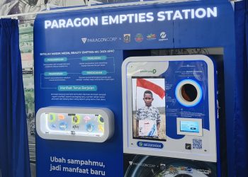 Paragon Empties Station Resmi Hadir di Halte CSW, Dorong Perubahan Pola Pikir Pengelolaan Sampah di Jakarta