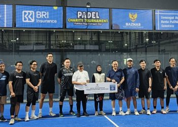 Pulihkan Sumatra, BAZNAS RI Bersama Komunitas Padel Ajak Masyarakat Berbagi Lewat Charity Padel Tournament