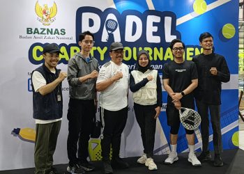 BAZNAS Ajak Masyarakat Berbagi Lewat Turnamen Padel