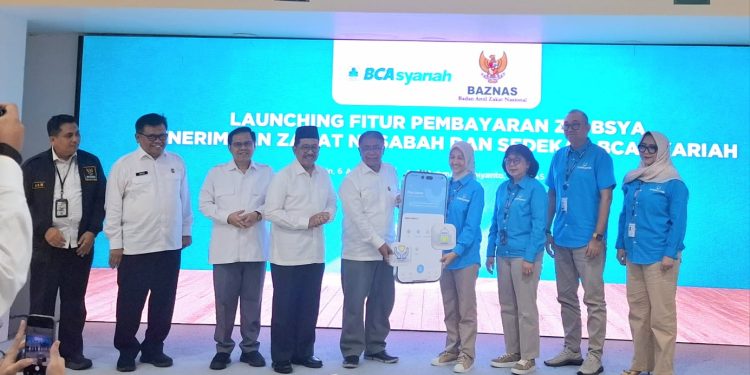 BCA Syariah Perkuat Sinergi dengan BAZNAS, Luncurkan Fitur Donasi di Mobile Banking