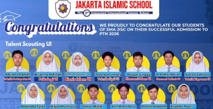 Siswa JISc Lolos PTN dan Kampus Internasional 2026, Ini Daftar Nama dan Jurusannya