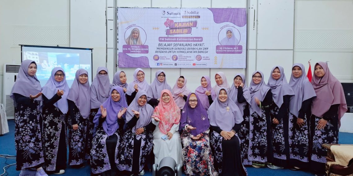 Salimah Kalbar Gelar Webinar Sabila, Tekankan Semangat Belajar Sepanjang Hayat