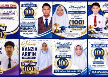Jakarta Islamic School Raih Nilai 100 Sempurna pada TKA 2026