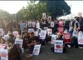 Aksi Solidaritas untuk Palestina dan Pembebasan Sembilan WNI yang Ditahan Israel Digelar di Depan Istana Negara