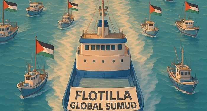 Indonesia Bersama Sembilan Negara Kecam Keras Serangan Israel Terhadap Global Sumud Flotilla