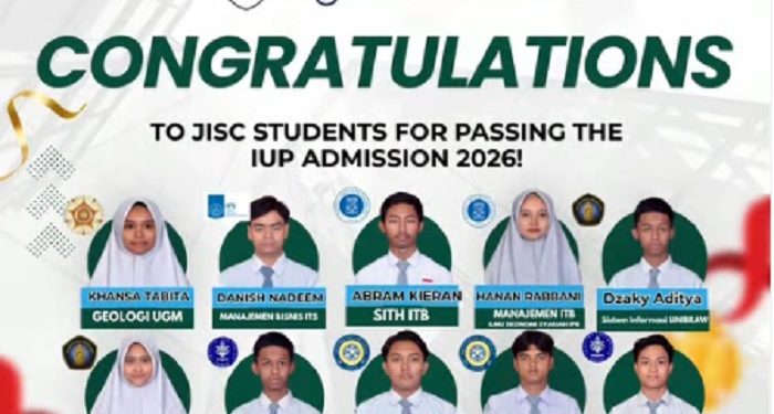 Siswa Jakarta Islamic School Lolos IUP Admission 2026, Bukti Kualitas Pendidikan Bertaraf Internasional