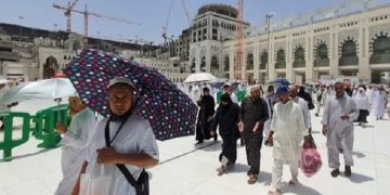 Suhu di Arab Saudi Bisa Mencapai 47 Derajat Celsius