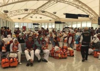 Dua Kloter Jemaah Haji Asal Sulawesi Barat Tiba di Tanah Air