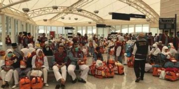 Dua Kloter Jemaah Haji Asal Sulawesi Barat Tiba di Tanah Air