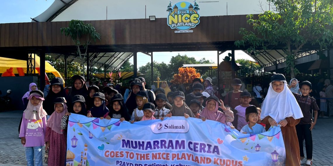 Muharam Ceria Salimah Kudus Hadirkan Senyum Bahagia bagi 180 Anak Yatim dan Dhuafa