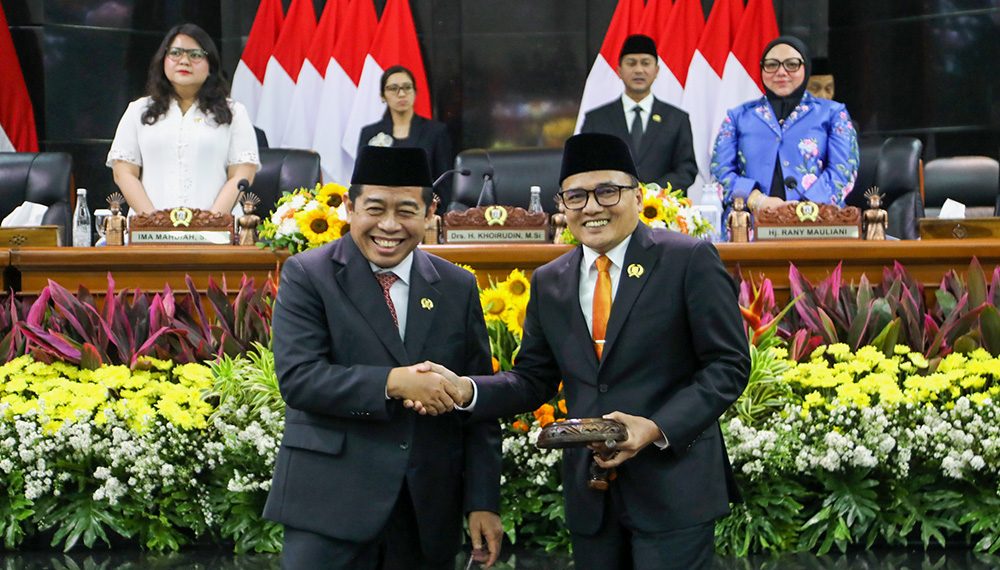 Suhud Alynudin Resmi Menjabat Ketua DPRD DKI Jakarta, Siap Mengemban Amanah Umat dan Warga Ibu Kota