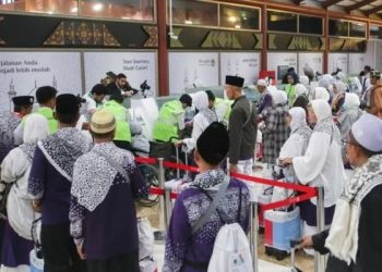 391 Jemaah Haji Asal Makassar Telah Tiba di Tanah Air