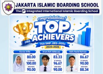 SMP JIBS–JIGSc Raih Prestasi Gemilang, Cetak Top Achievers TKA 2025–2026