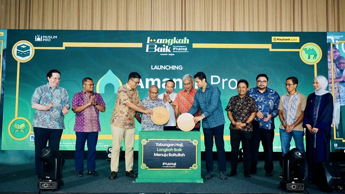 Kajian Akbar Langkah Baik, Muslim Pro dan Maybank Luncurkan Gerakan #YukHaji dengan Program Giveaway Umroh Bulanan