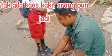 Tak Ada Kaus Kaki, Arang pun Jadi