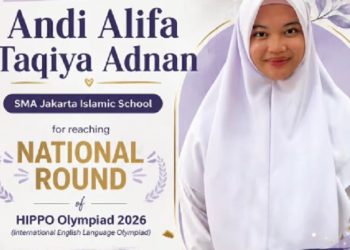 Siswi SMA JISc Lolos ke National Round HIPPO Olympiad 2026 dengan Nilai Tertinggi di Levelnya