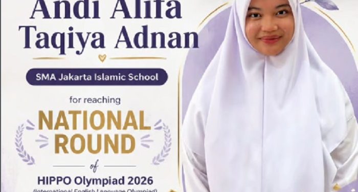 Siswi SMA JISc Lolos ke National Round HIPPO Olympiad 2026 dengan Nilai Tertinggi di Levelnya