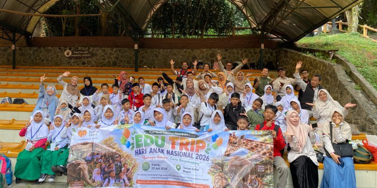 Rumah Zakat Jakarta Ajak 42 Anak Yatim dan Dhuafa Ikuti Education Trip ke Taman Safari dalam Peringatan Muharram dan Hari Anak Nasional